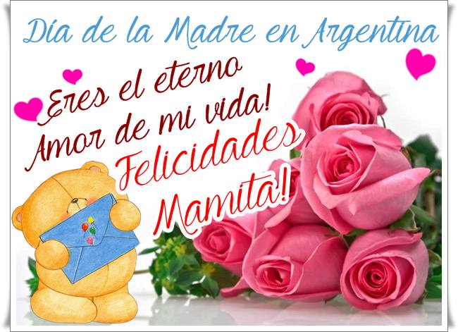 feliz día de la madre en Argentina
